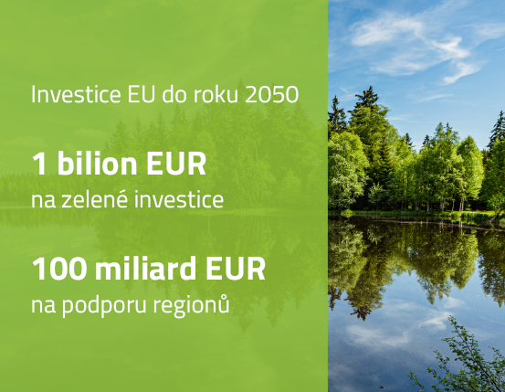 Zelená dohoda poskytne členům EU více než 1 bilion eur