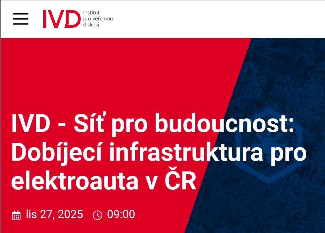 Síť pro budoucnost: Dobíjecí infrastruktura pro elektroauta v&nbsp;ČR